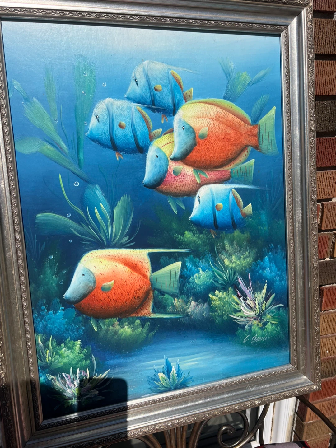 Two Framed Original Oil Paintings