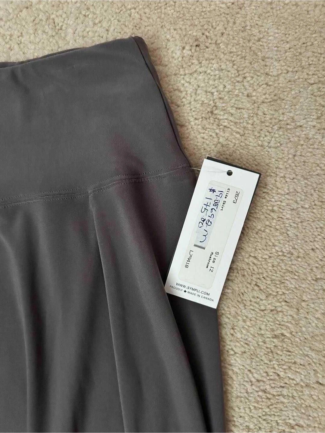 BNWT Sympli Glide Skirt $175 retail plus tax