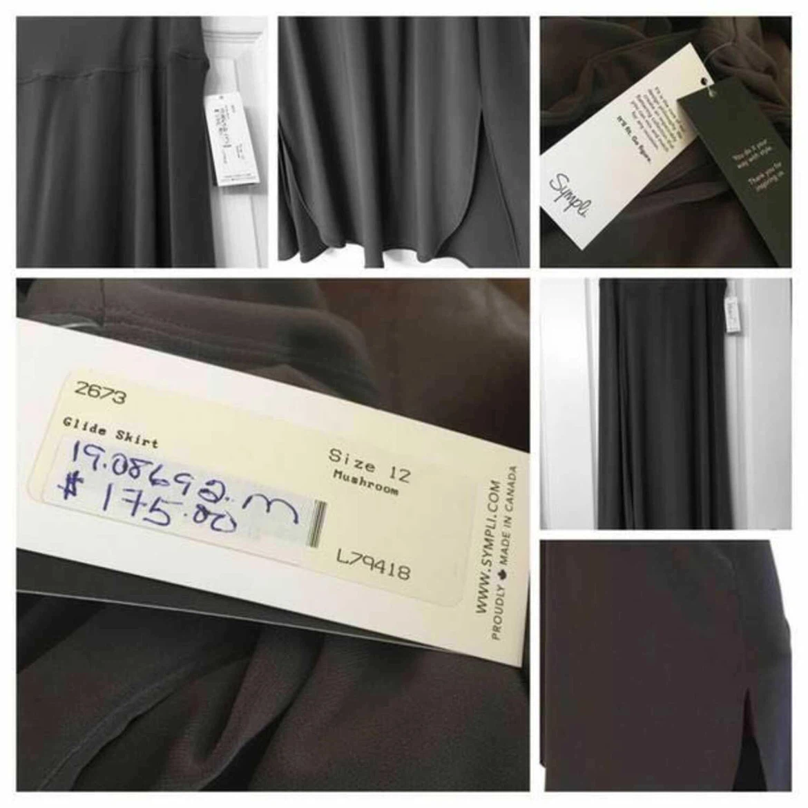 BNWT Sympli Glide Skirt $175 retail plus tax - photo 3