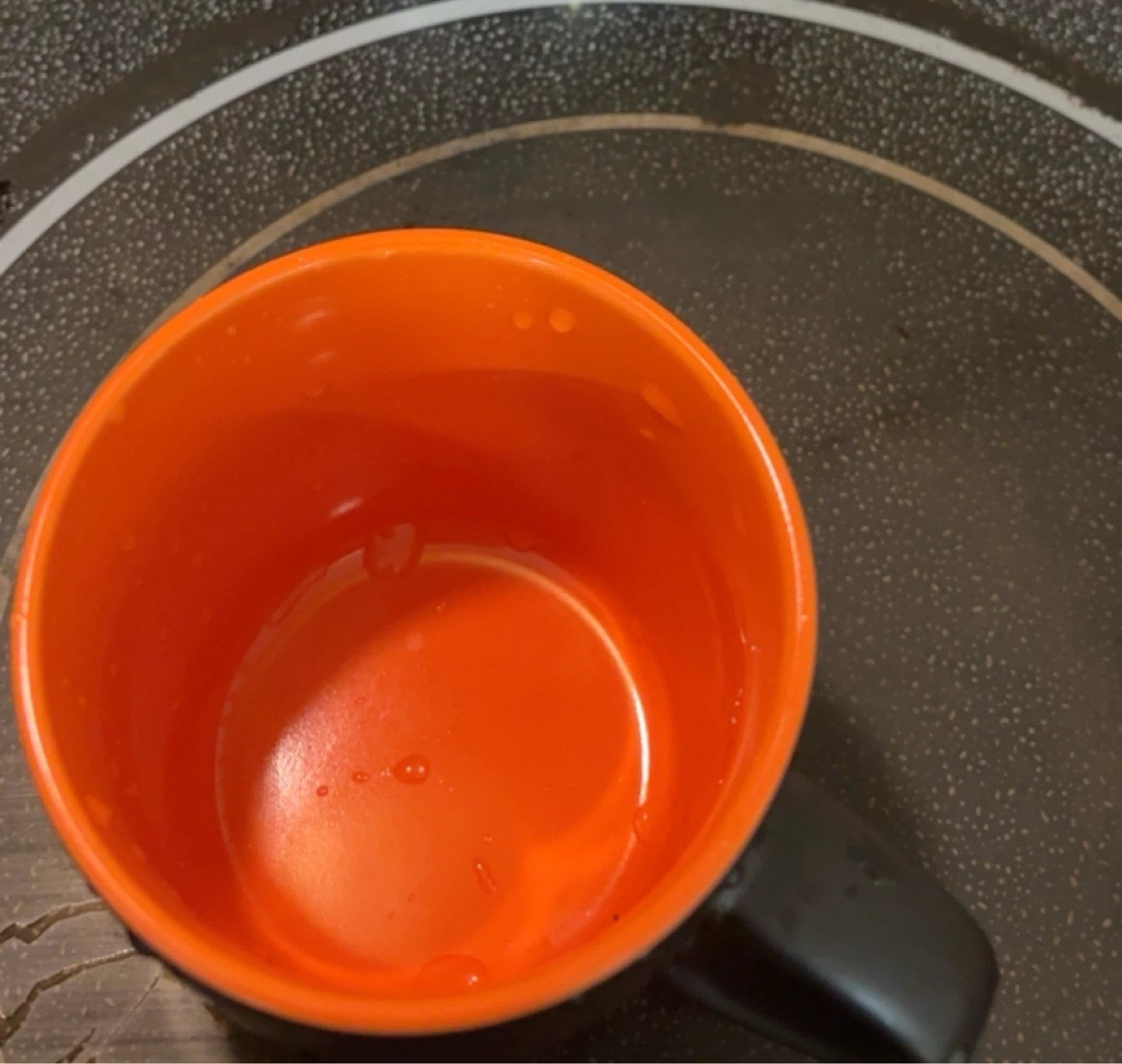 Black and Orange Ceramic Mug - photo 4