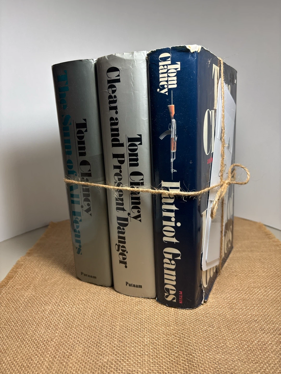 3 Tom Clancy Novels