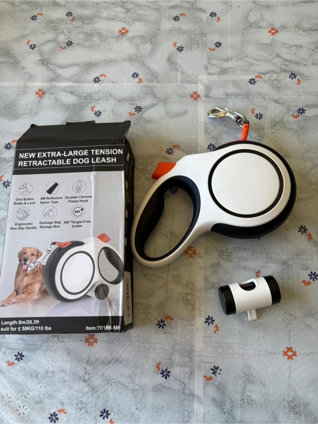 Extra-Large Retractable Dog Leash 8m - photo 2