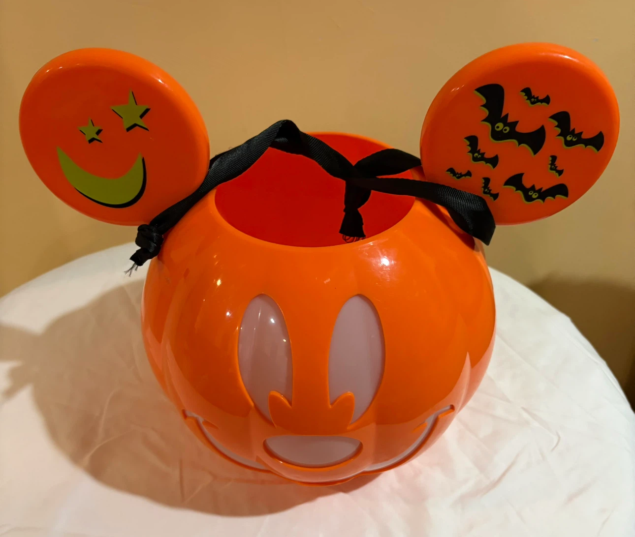Disney Mickey Mouse Pumpkin Trick-or-Treat Bucket