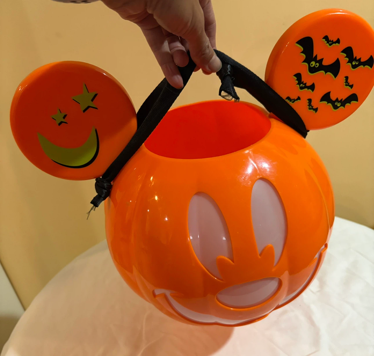 Disney Mickey Mouse Pumpkin Trick-or-Treat Bucket - photo 5