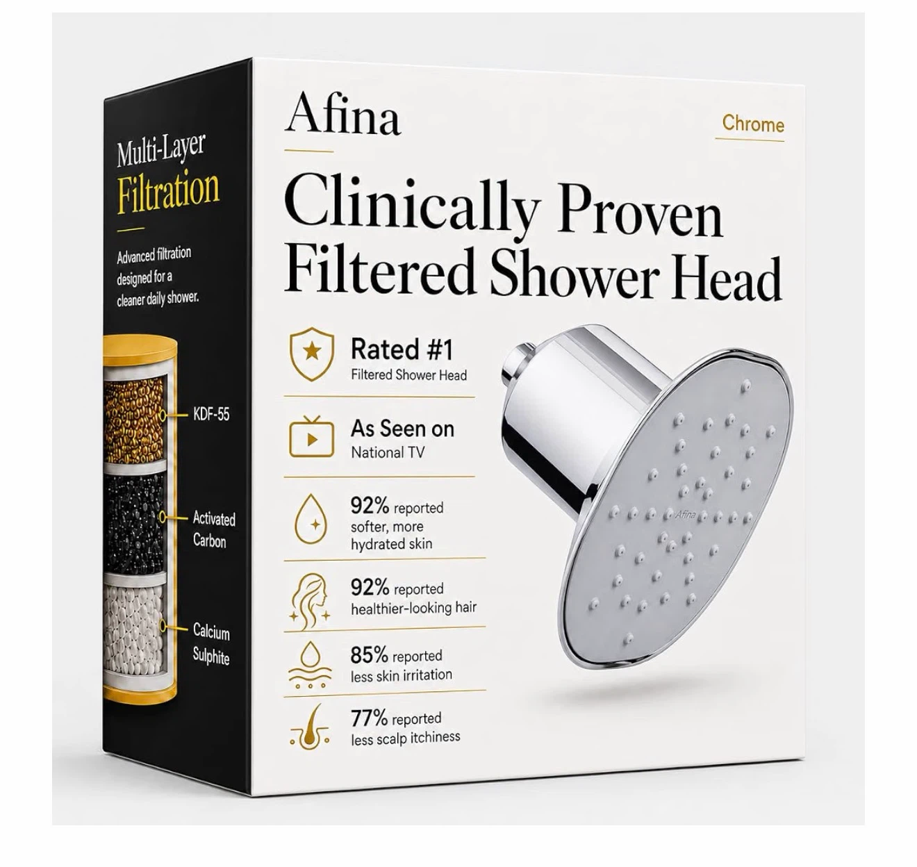 Afina A-01 Filtered Shower Head