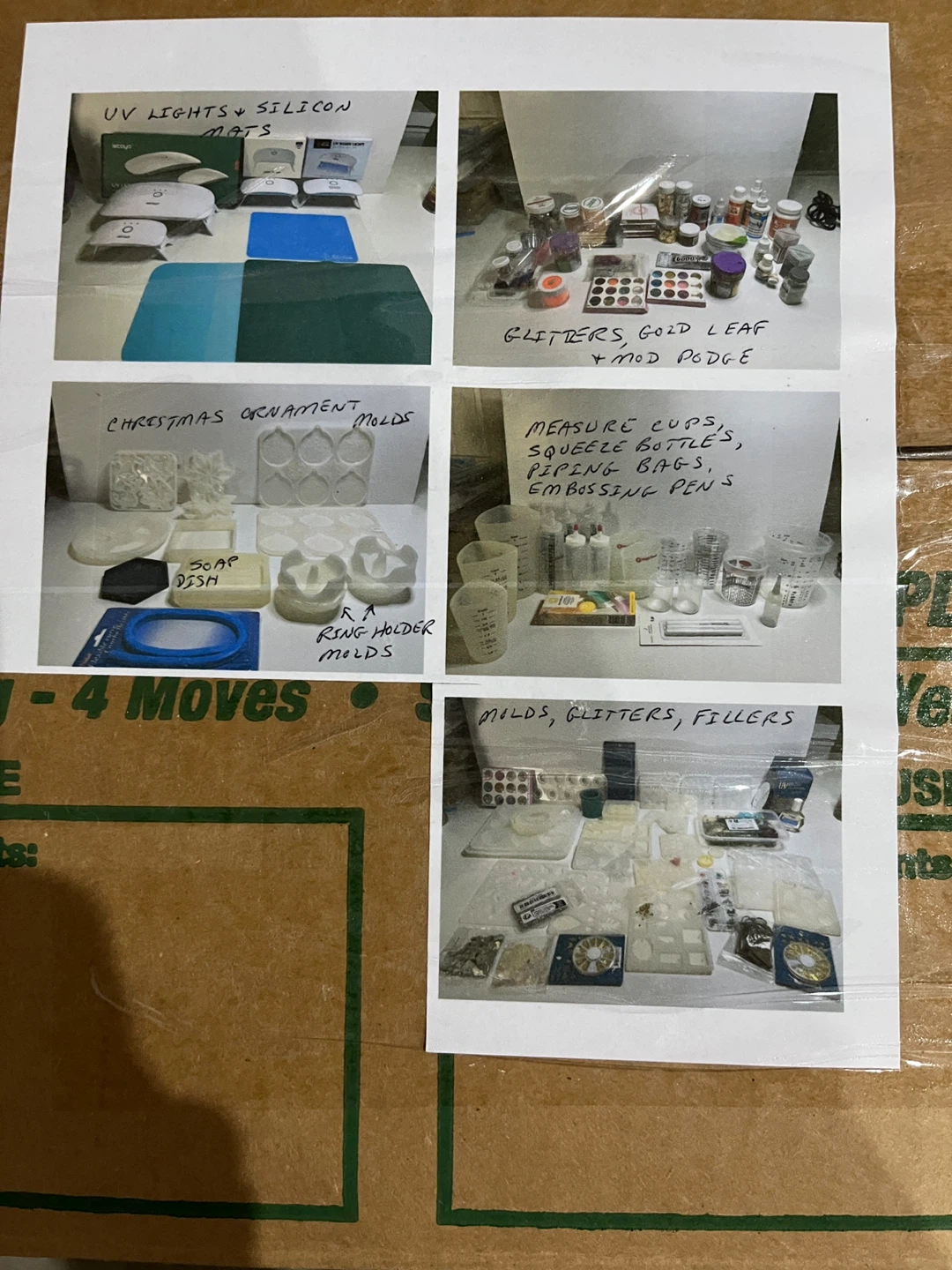Epoxy Resin molds and accessories - photo 2