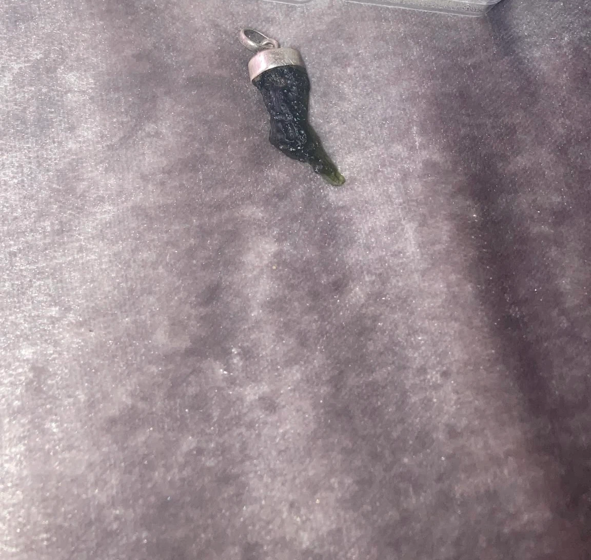 Moldavite Pendant 💎 - photo 2