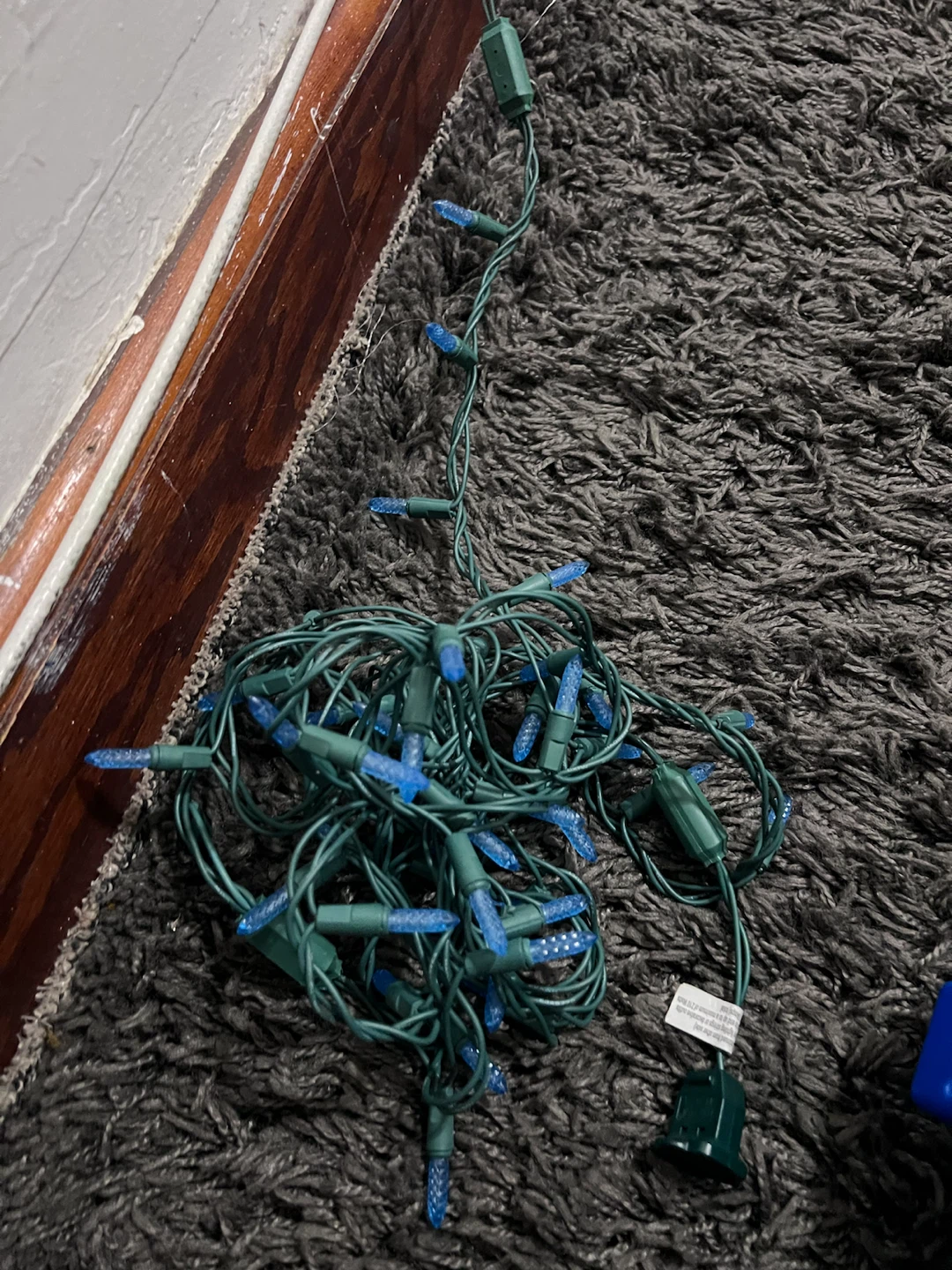 Blue Decorative LED String Lights