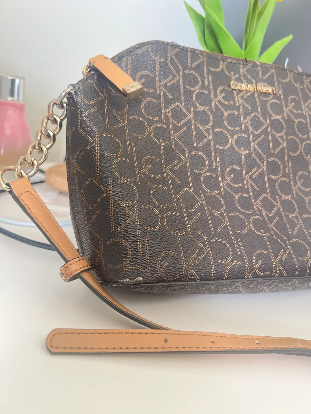 Calvin Klein Monogram Crossbody Bag - photo 3