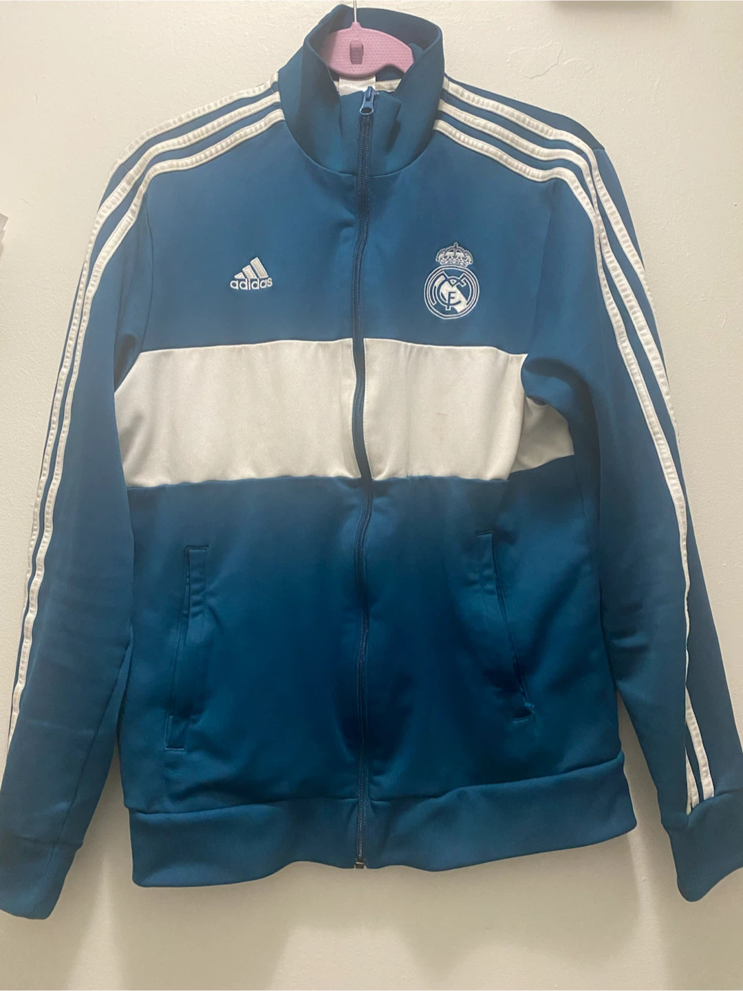 Adidas Real Madrid Track Jacket size L