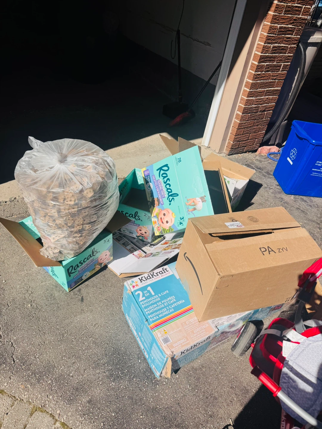 Moving boxes