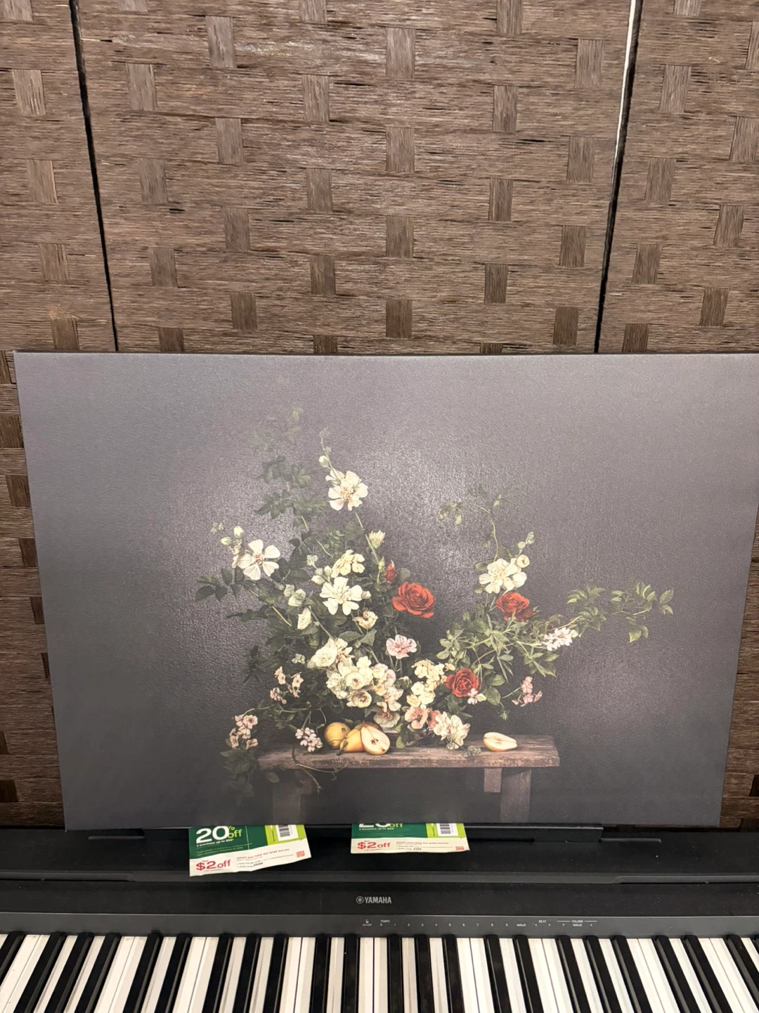 IKEA Floral Still Life Canvas Wall Art