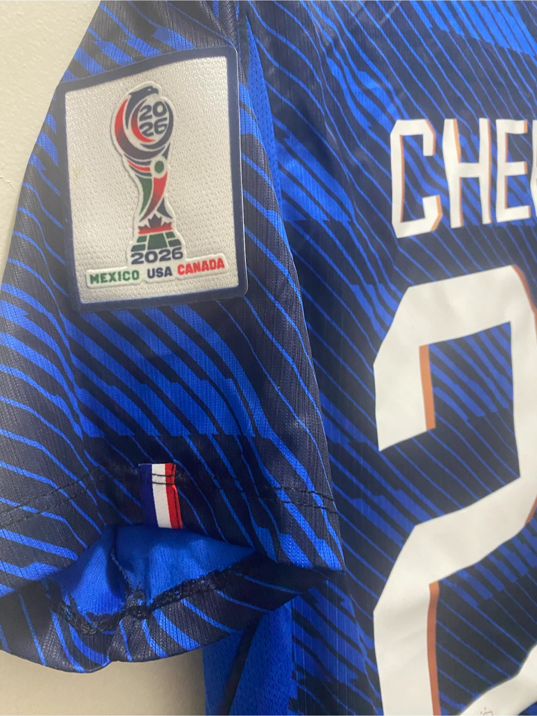 France National Team Cherki #24 Soccer Jersey - photo 3