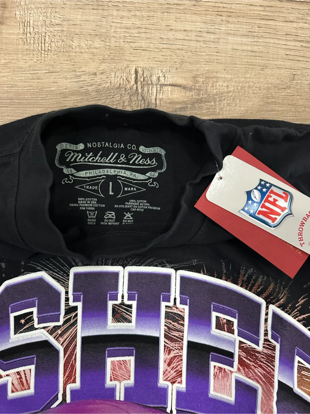 Mitchell & Ness Usher Super Bowl LVIII T-Shirt - photo 3