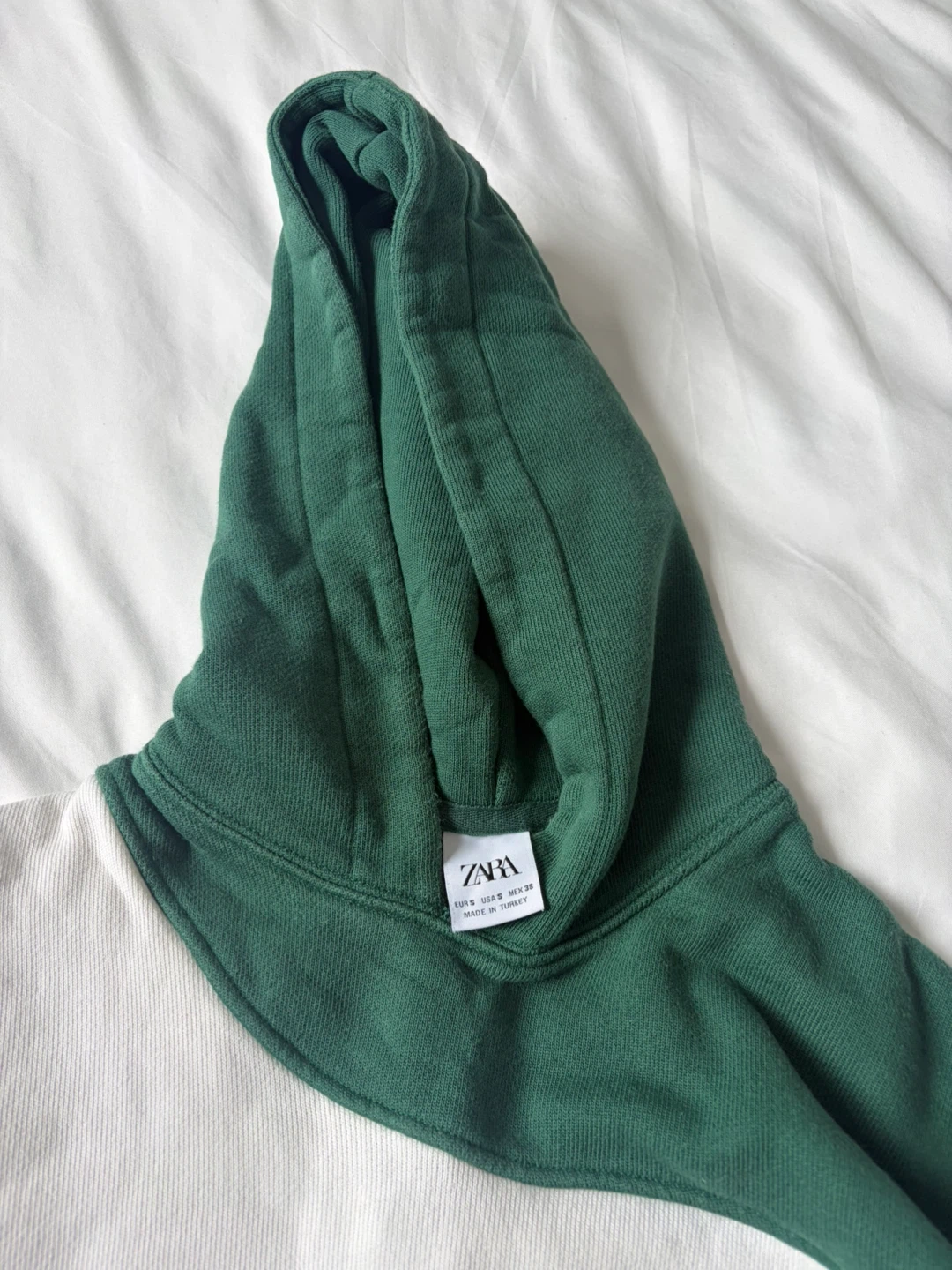 Zara Colourblock Hoodie - Size Small - photo 3