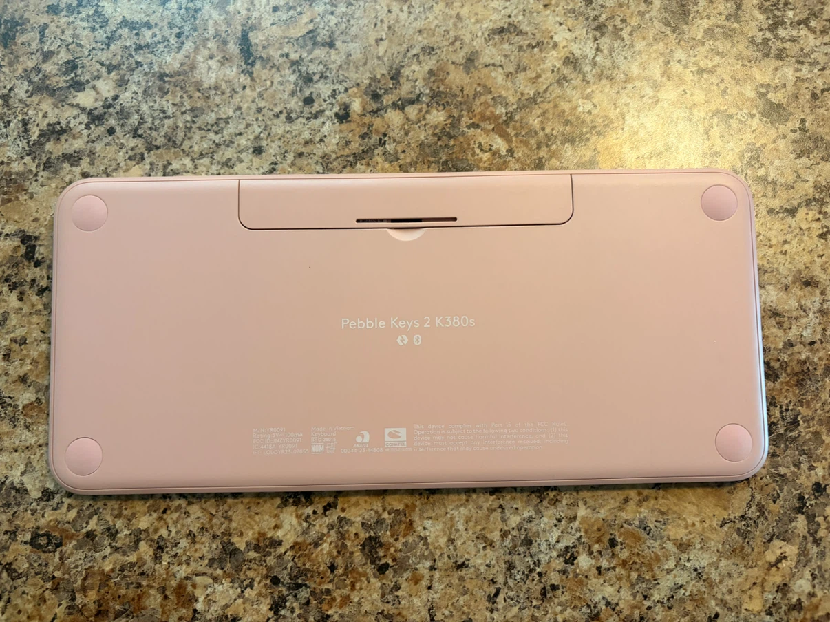 Pick up: Logitech Pebble Keys 2 K380s Keyboard - Pink - photo 2