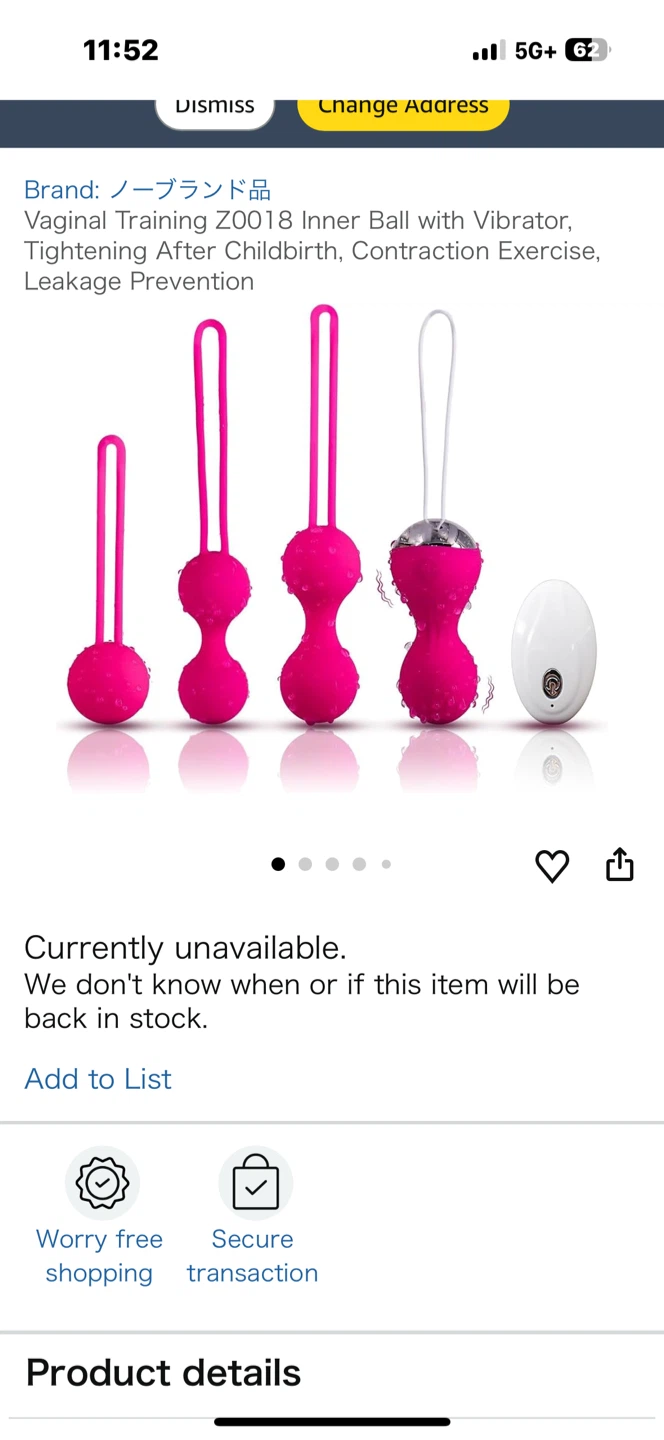 4pcs Women Kegel Balls Exercise Set