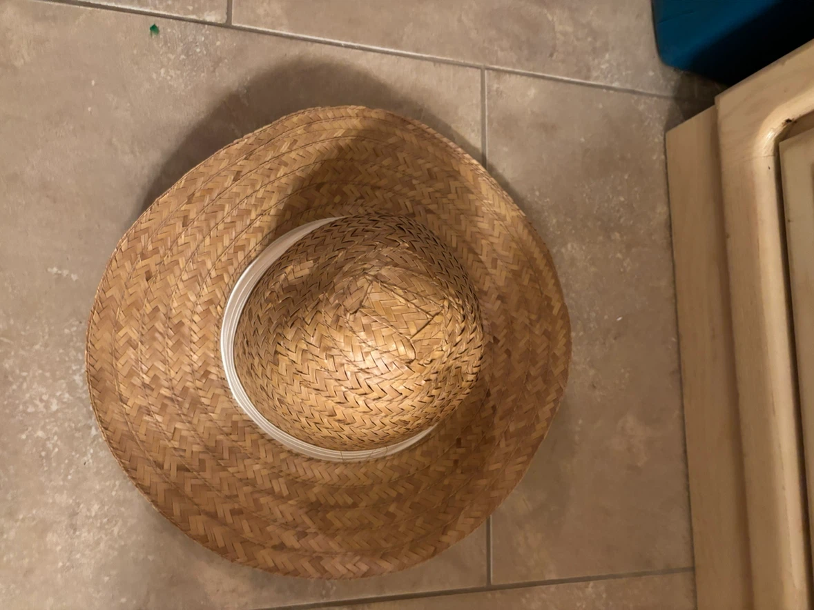 Assorted Woven Straw Hats - Great for Halloween!! - photo 3
