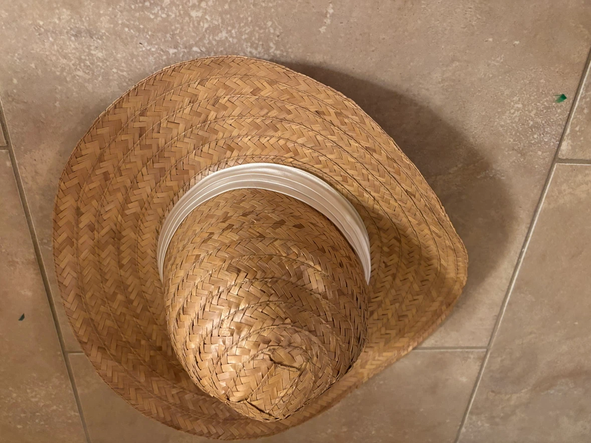 Assorted Woven Straw Hats - Great for Halloween!! - photo 4