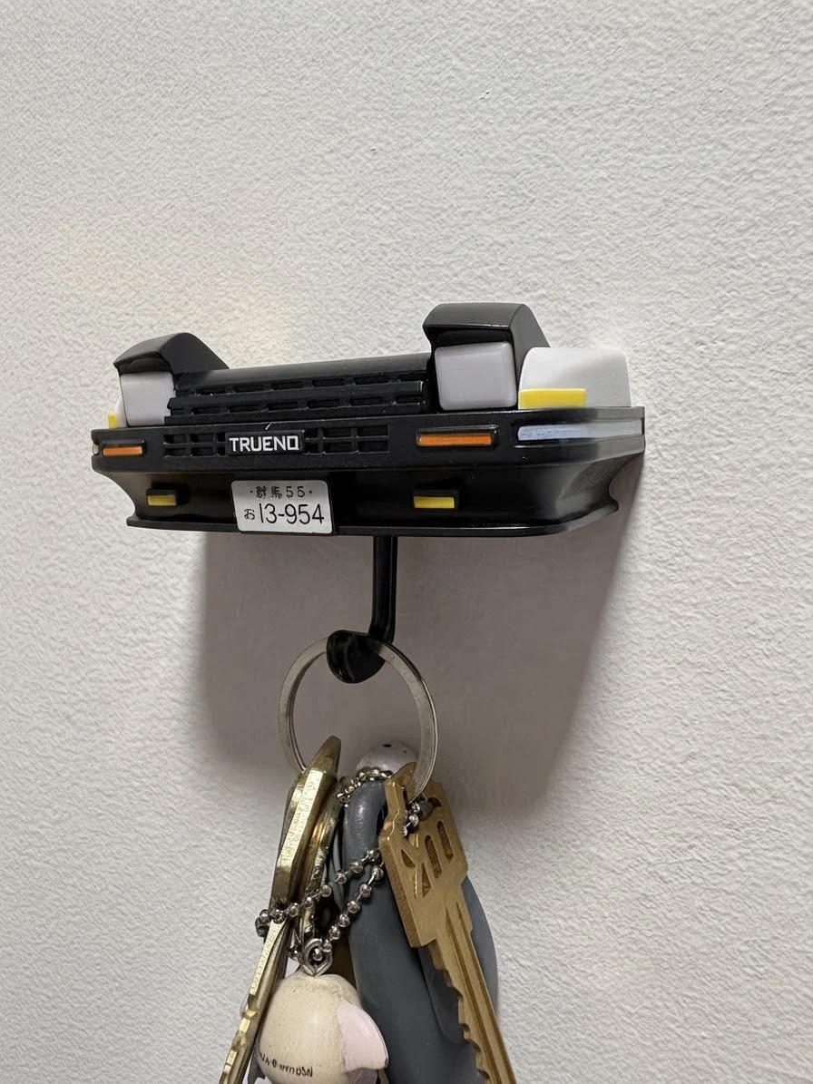 Initial D key holder Toyota Sprinter Trueno AE86 Key Hook