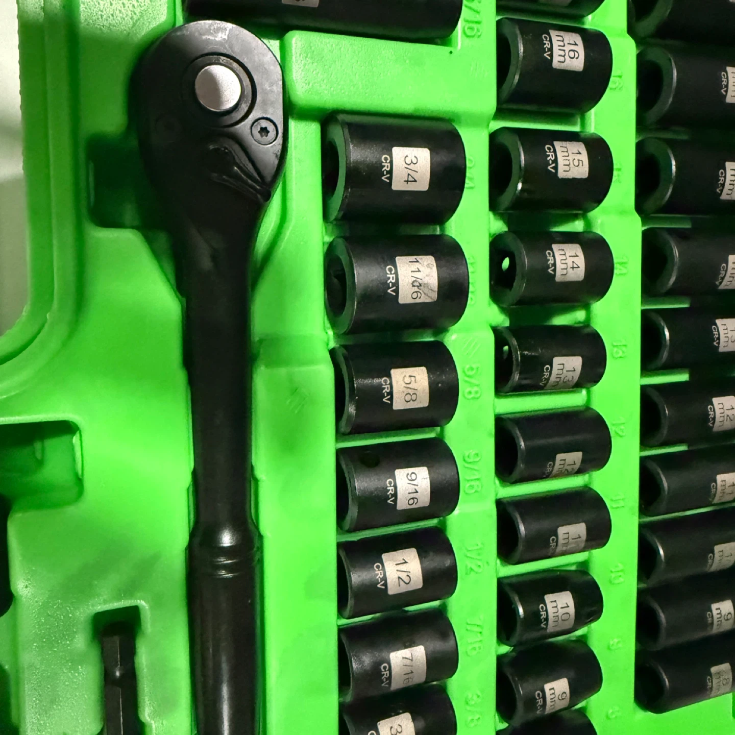 Comprehensive Metric and SAE Socket Wrench Set - photo 5