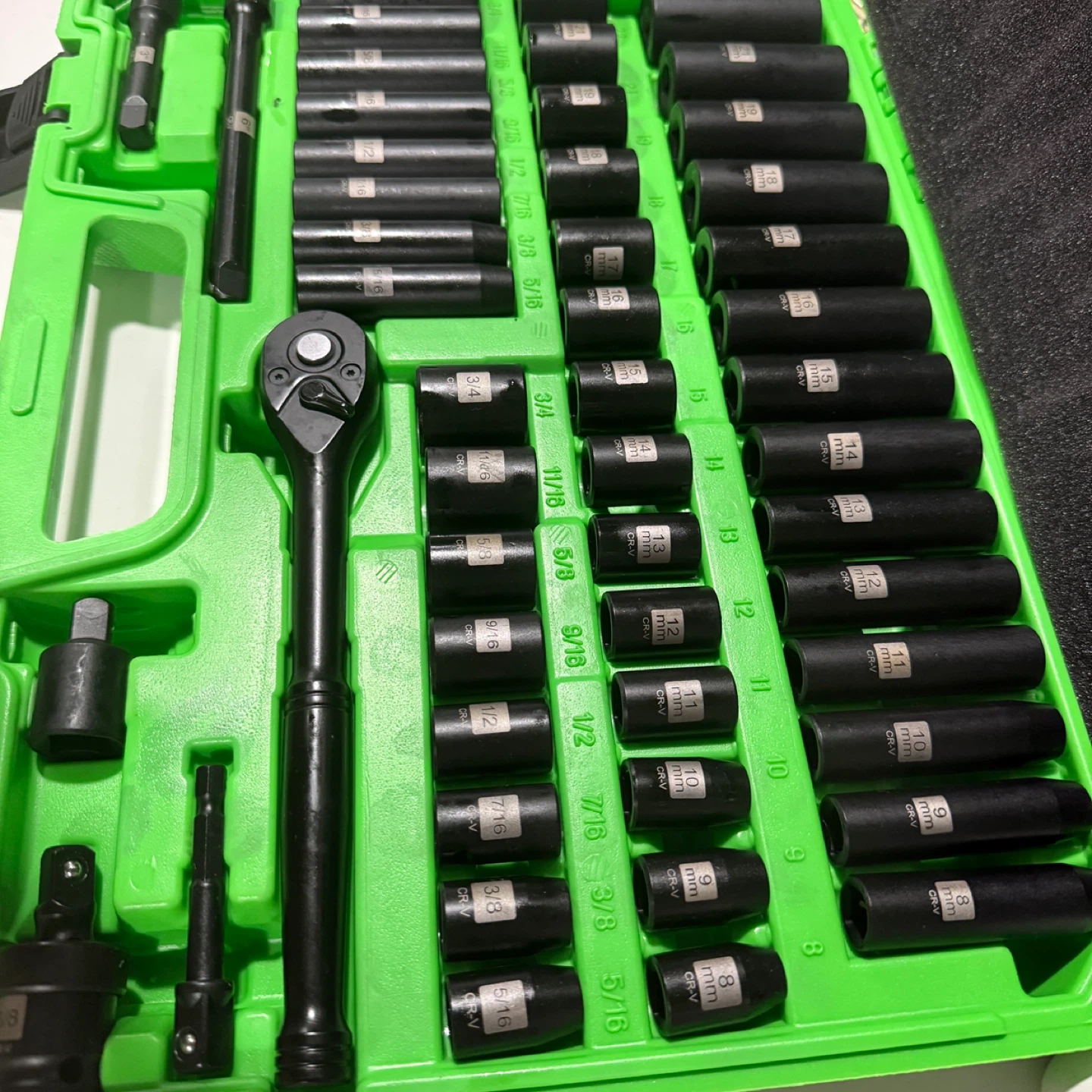 Comprehensive Metric and SAE Socket Wrench Set - photo 4