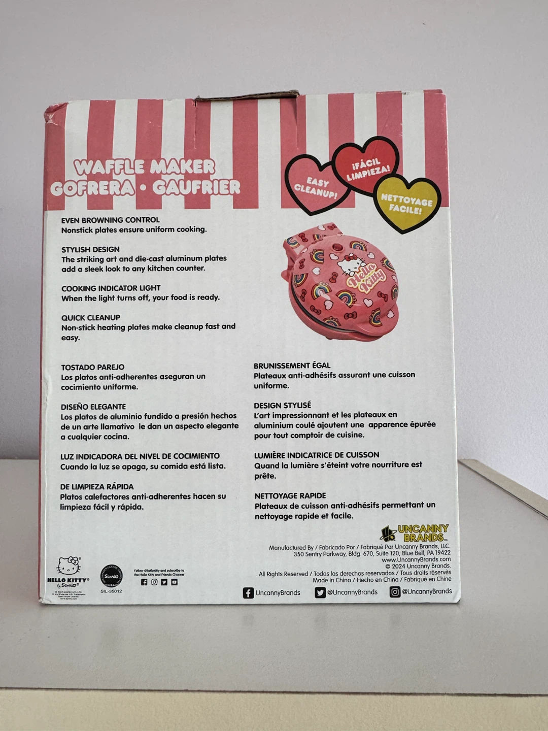 Hello Kitty Waffle Maker - photo 3