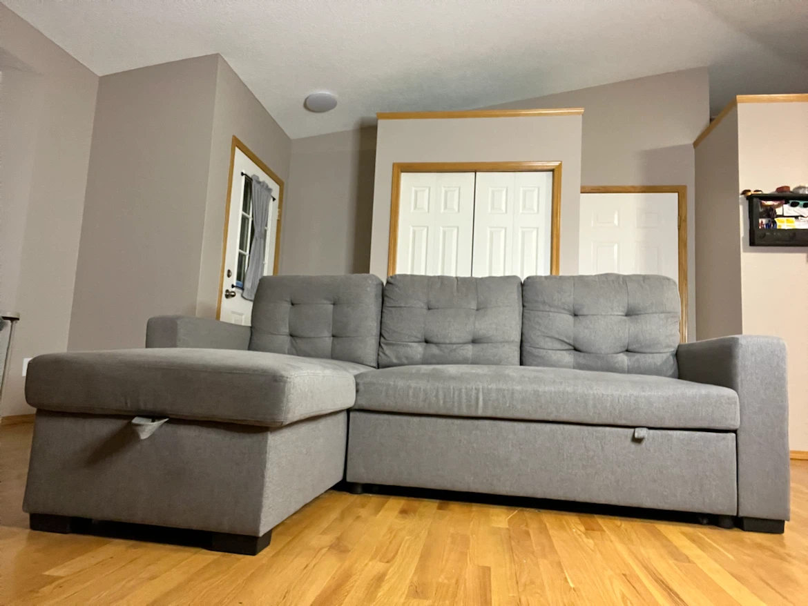 Sectional Couch / Pull Out Bed - photo 2