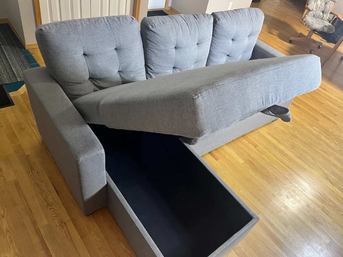 Sectional Couch / Pull Out Bed - photo 3
