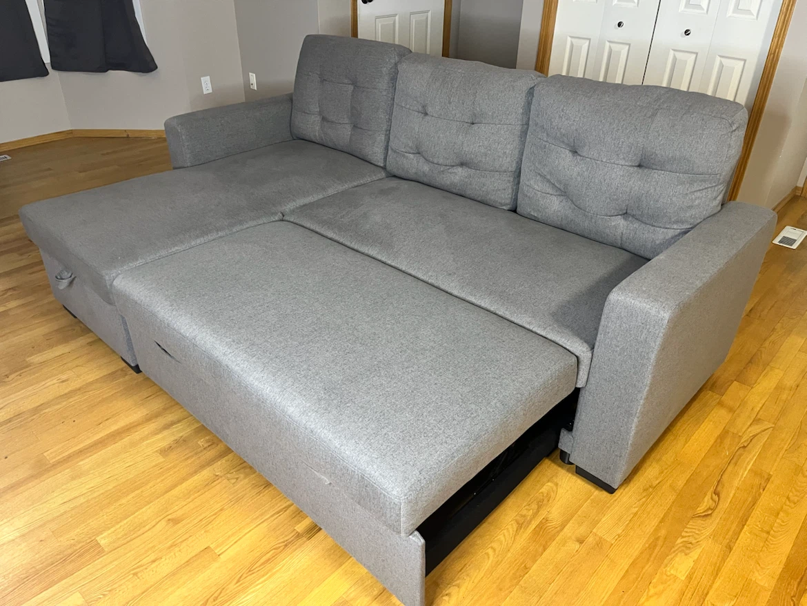 Sectional Couch / Pull Out Bed - photo 4