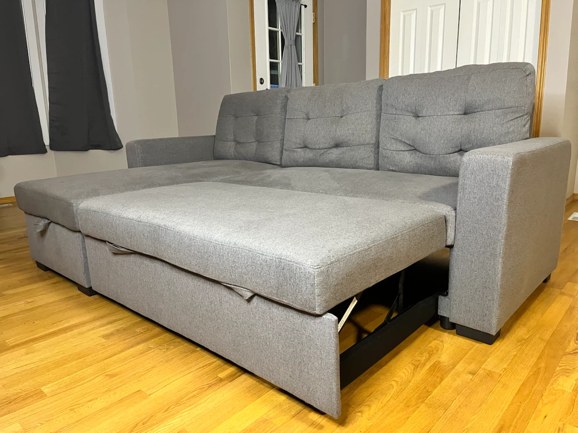 Sectional Couch / Pull Out Bed - photo 5