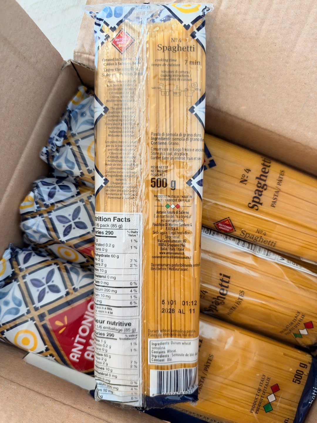 Antonio Amato Spaghetti Pasta (8p) - photo 2