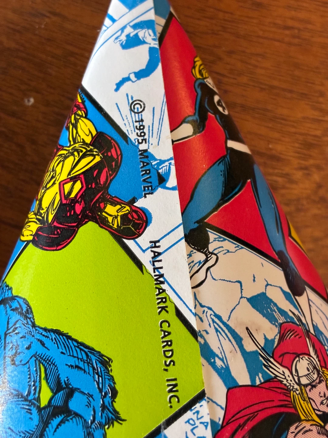 Vintage 1995 Marvel Comics Party Hats - photo 5