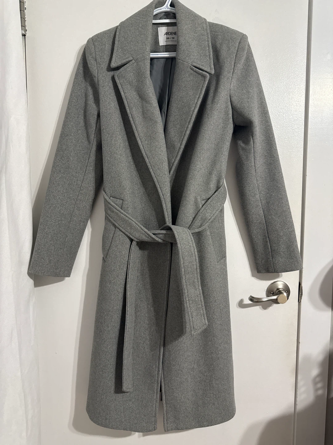 Ardene Grey Belted Coat
