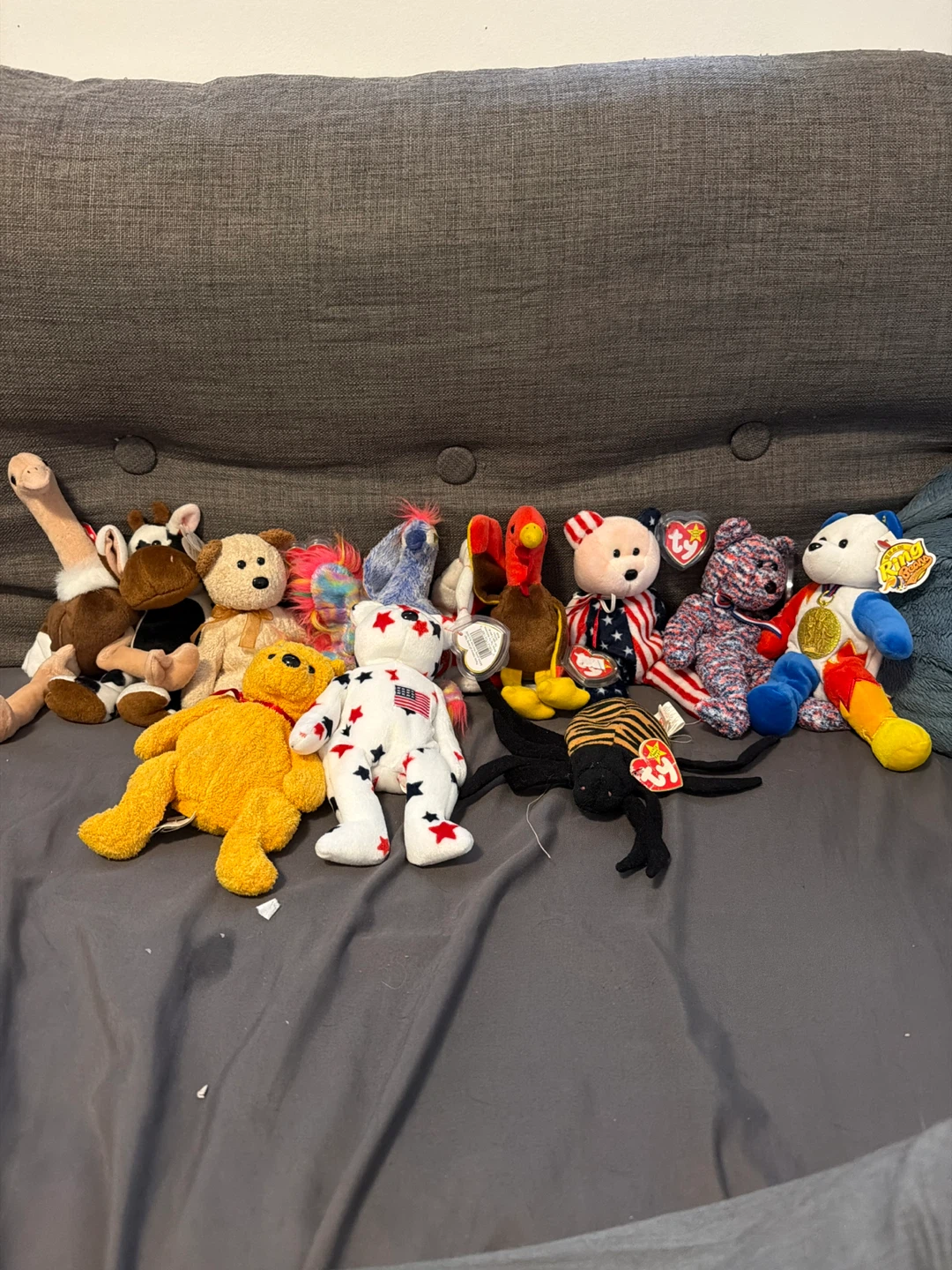 Assorted Ty Beanie Babies Collection