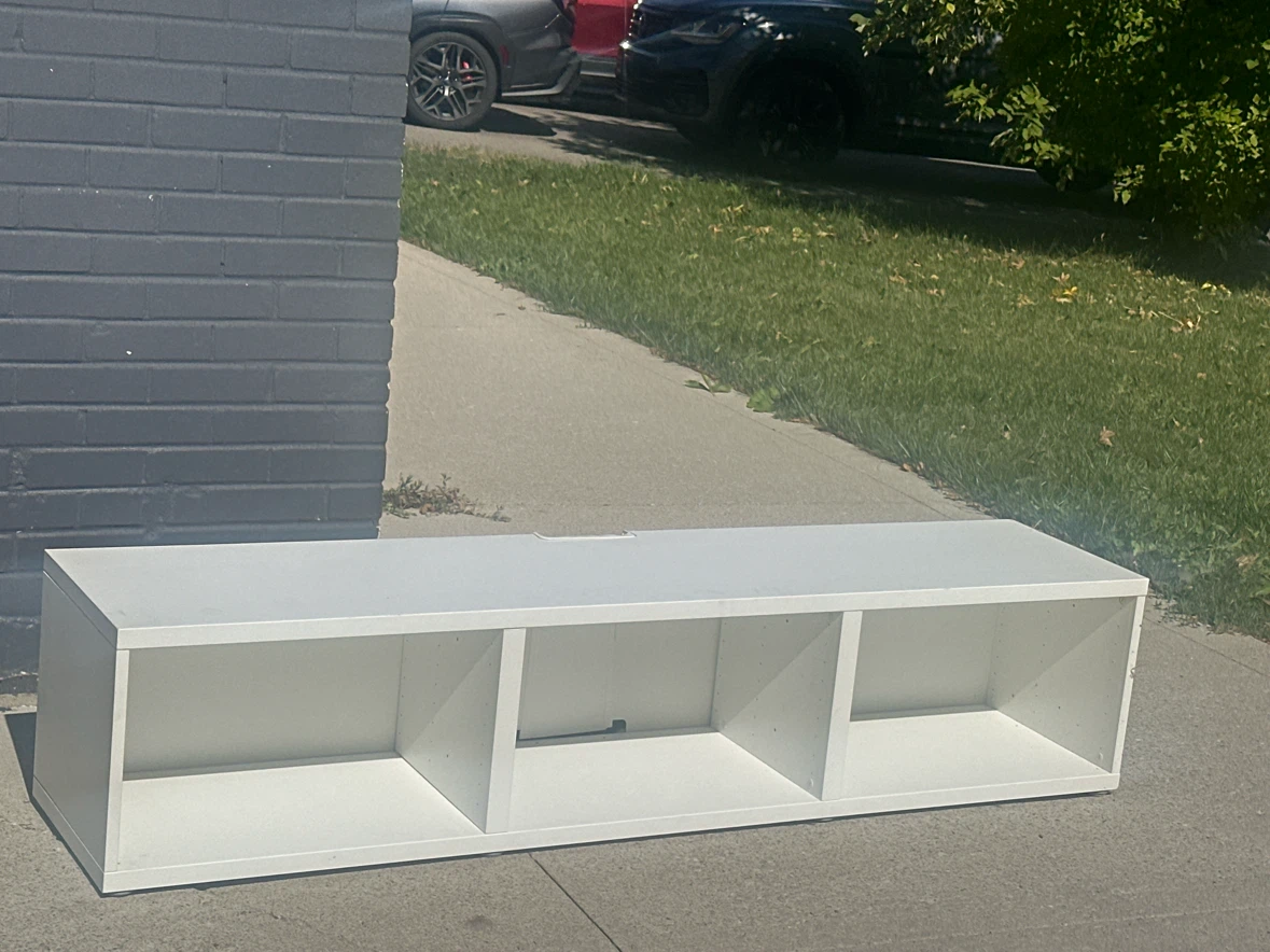 IKEA White TV Stand