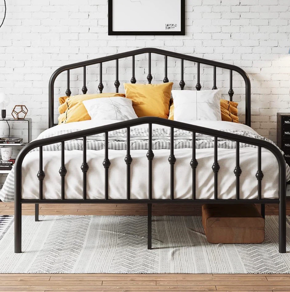 Vintage Style Metal Bed Frame - photo 3
