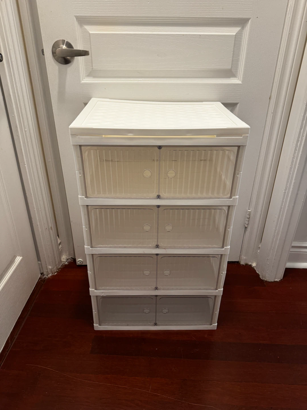 4-Tier Foldable Storage Cabinet