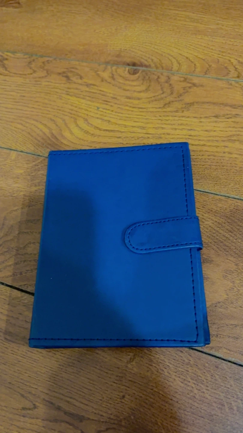 Blue photo album