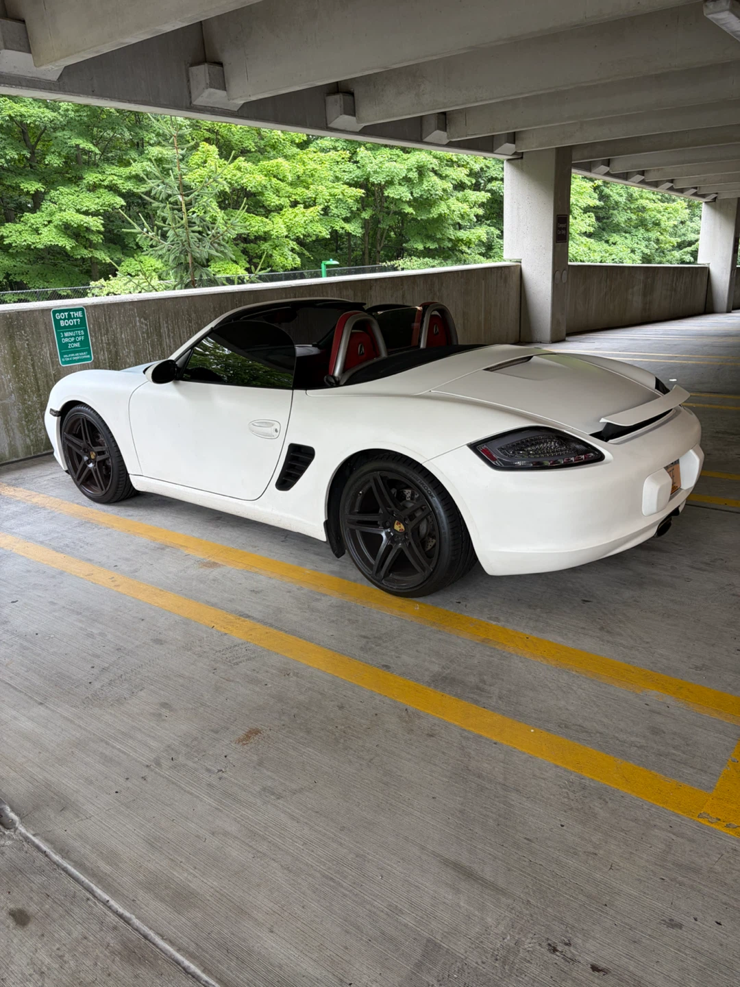 White Porsche Boxster Convertible - photo 3