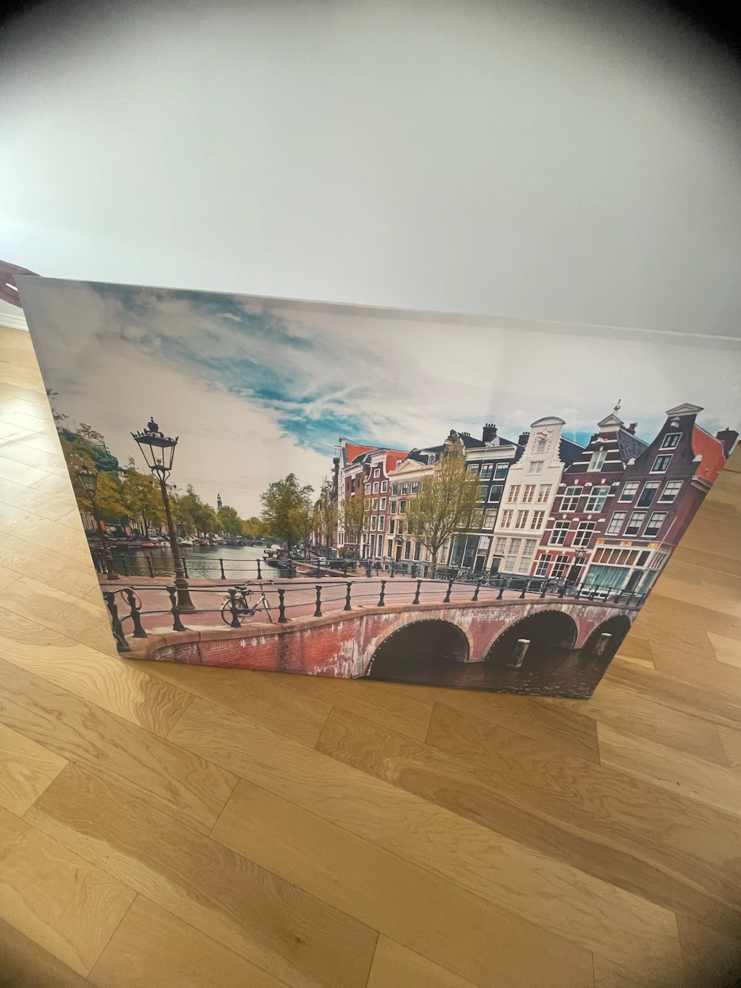 Amsterdam Canal Canvas Wall Art - photo 3