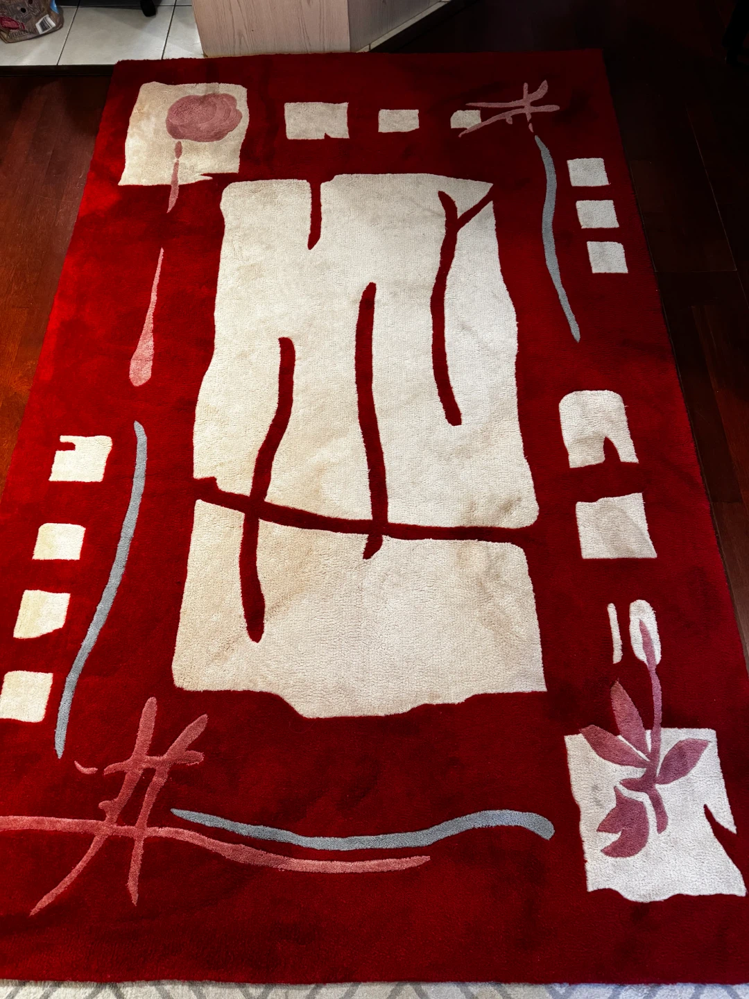 Hi-Line Rugs Hand Tufted Chinese Rug 5x8