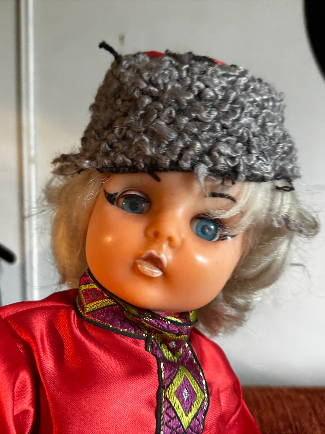 Vintage 16.5” Soviet Russian Cossack Doll - photo 2