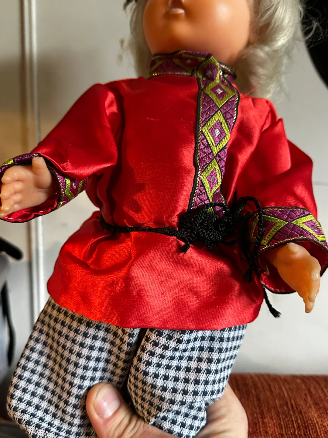 Vintage 16.5” Soviet Russian Cossack Doll - photo 3