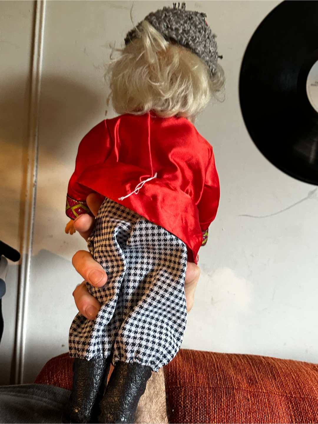 Vintage 16.5” Soviet Russian Cossack Doll - photo 5