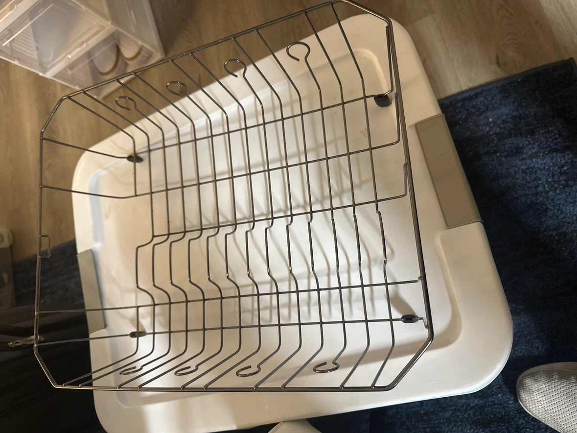 Over-the-door metal coat and accessory rack - photo 2