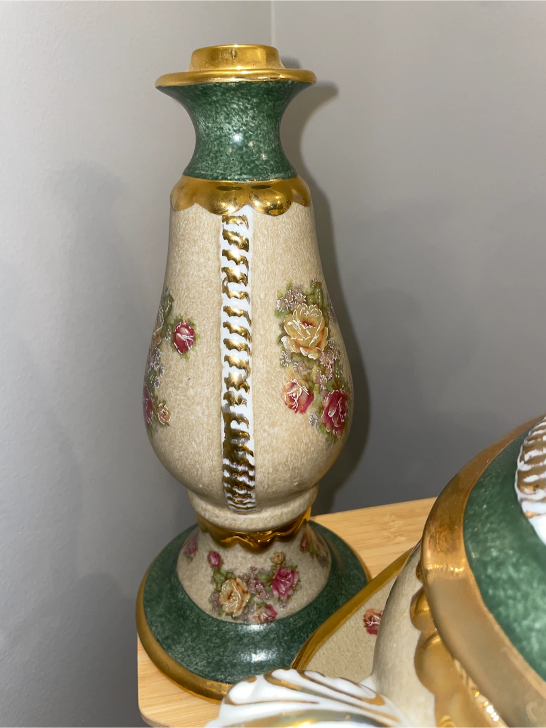 Vintage Soup Tureen and Candle Holder Set - photo 2