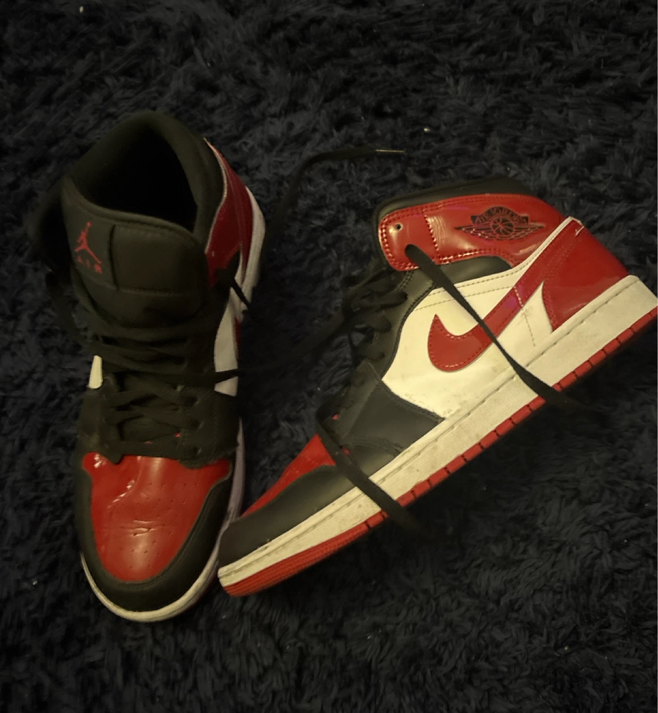 Air Jordan 1 Mid Patent Leather - photo 5