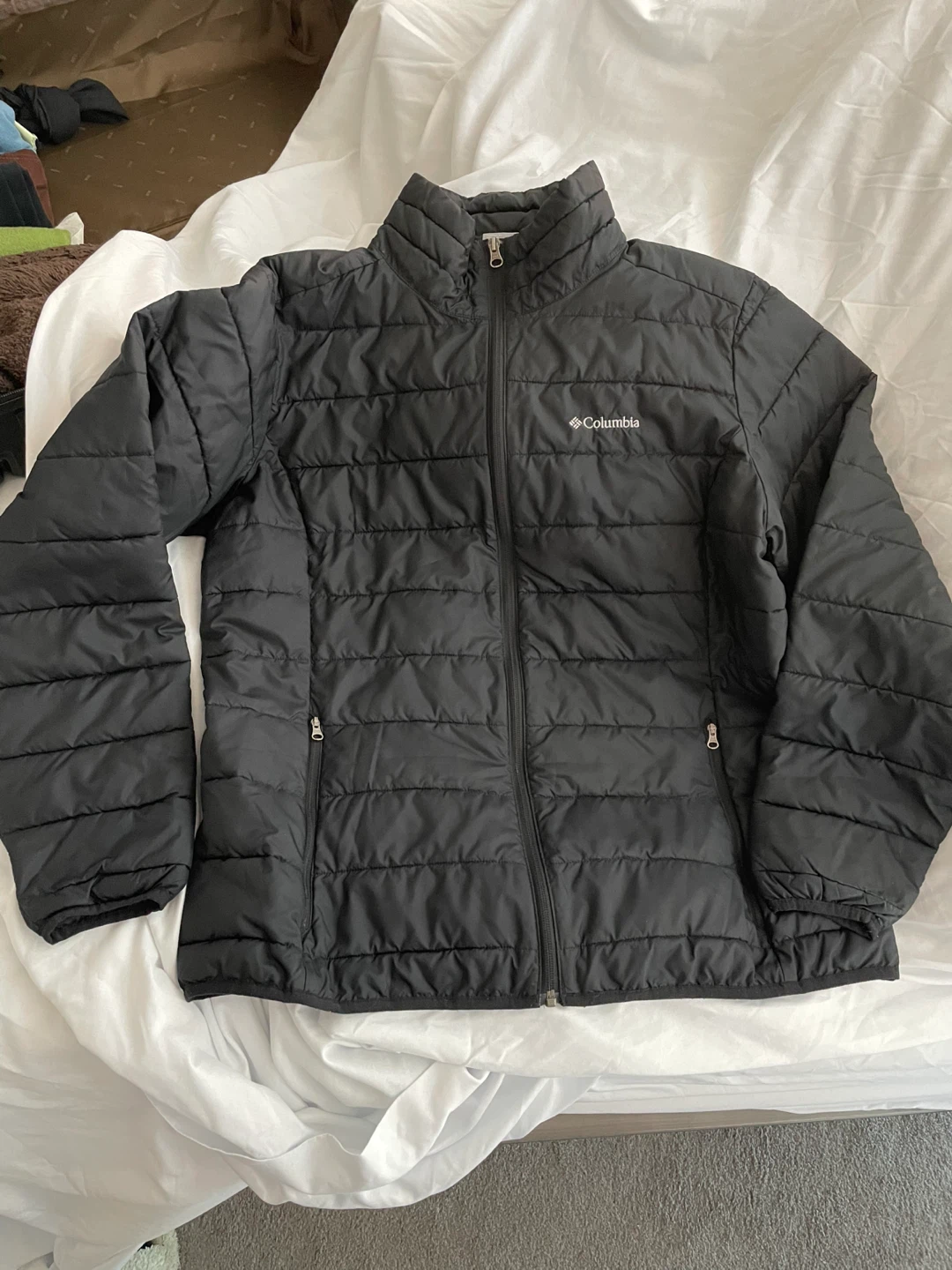 Columbia Sportswear Black Puffer Jacket XL