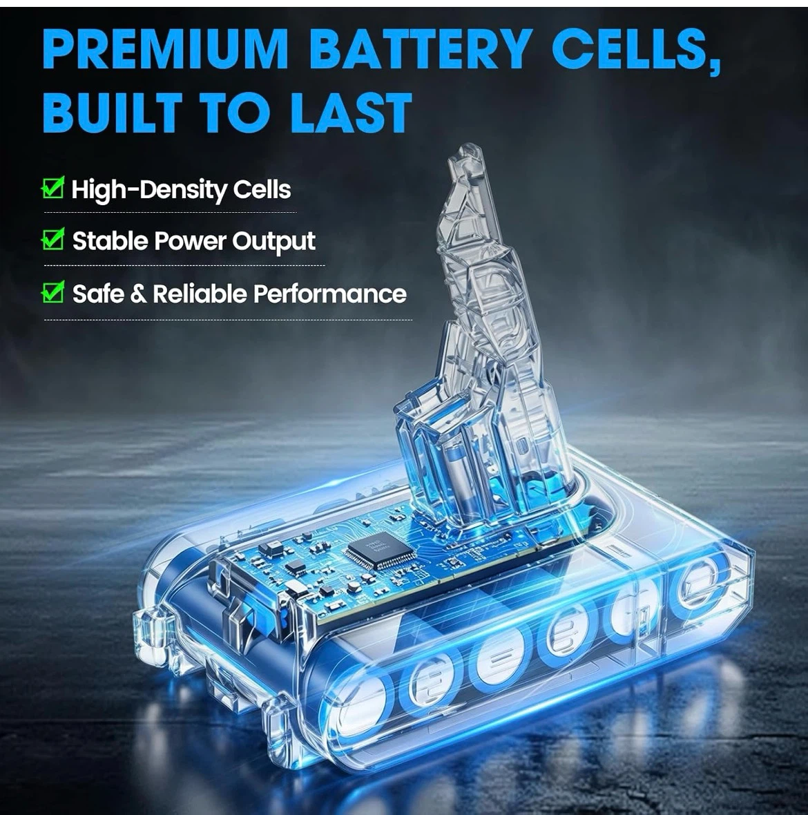 Dyson V7 Series Replacement Battery Pack - photo 2